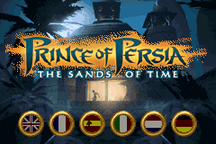 Prince of Persia - The Sands of Time Title Screen
